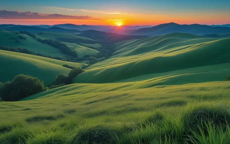 Vista serena de la naturaleza que transmite calma y conexión con lo esencial